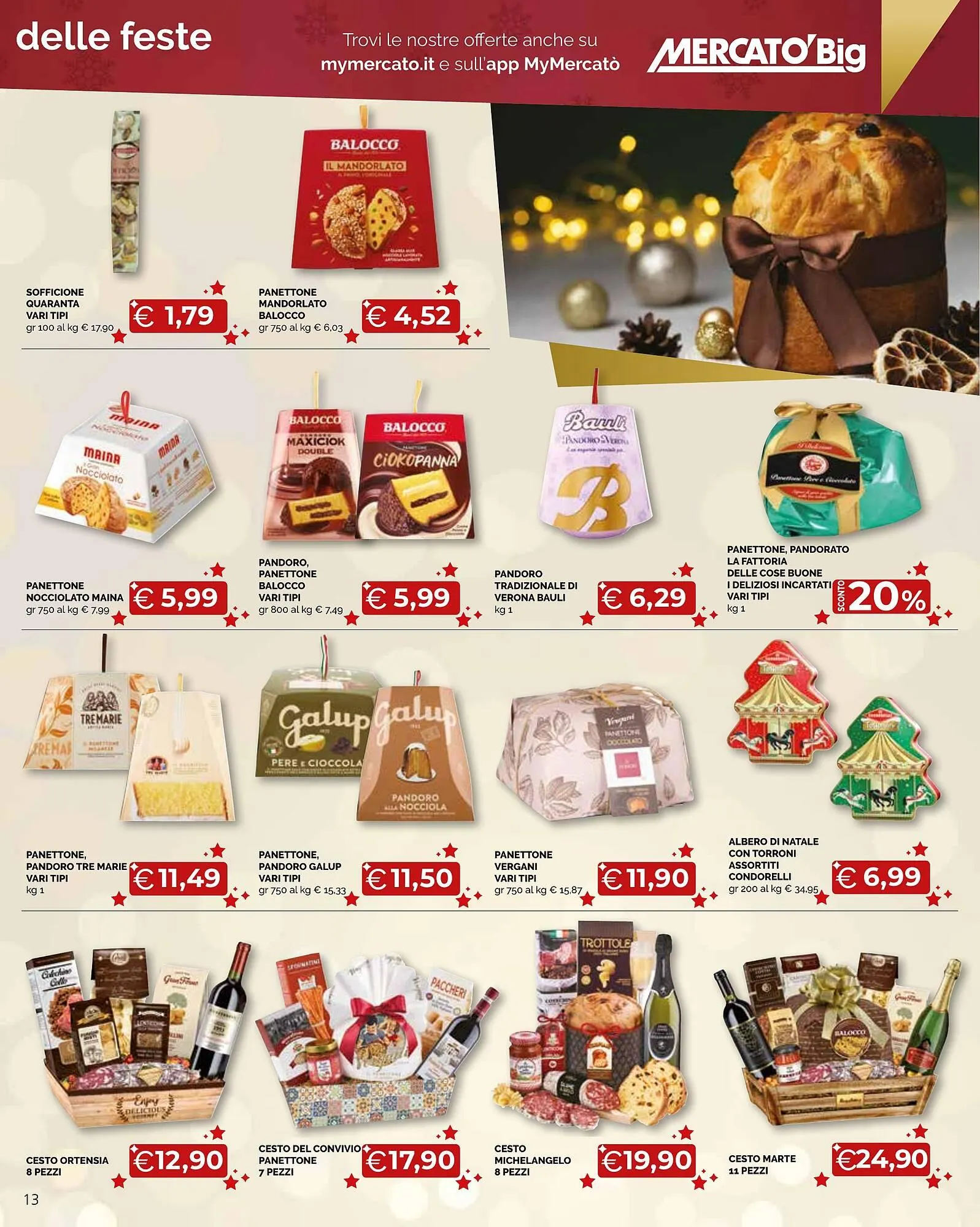 Volantino Mercatò Big da 15 dicembre a 28 dicembre di 2025 - Pagina del volantino 13