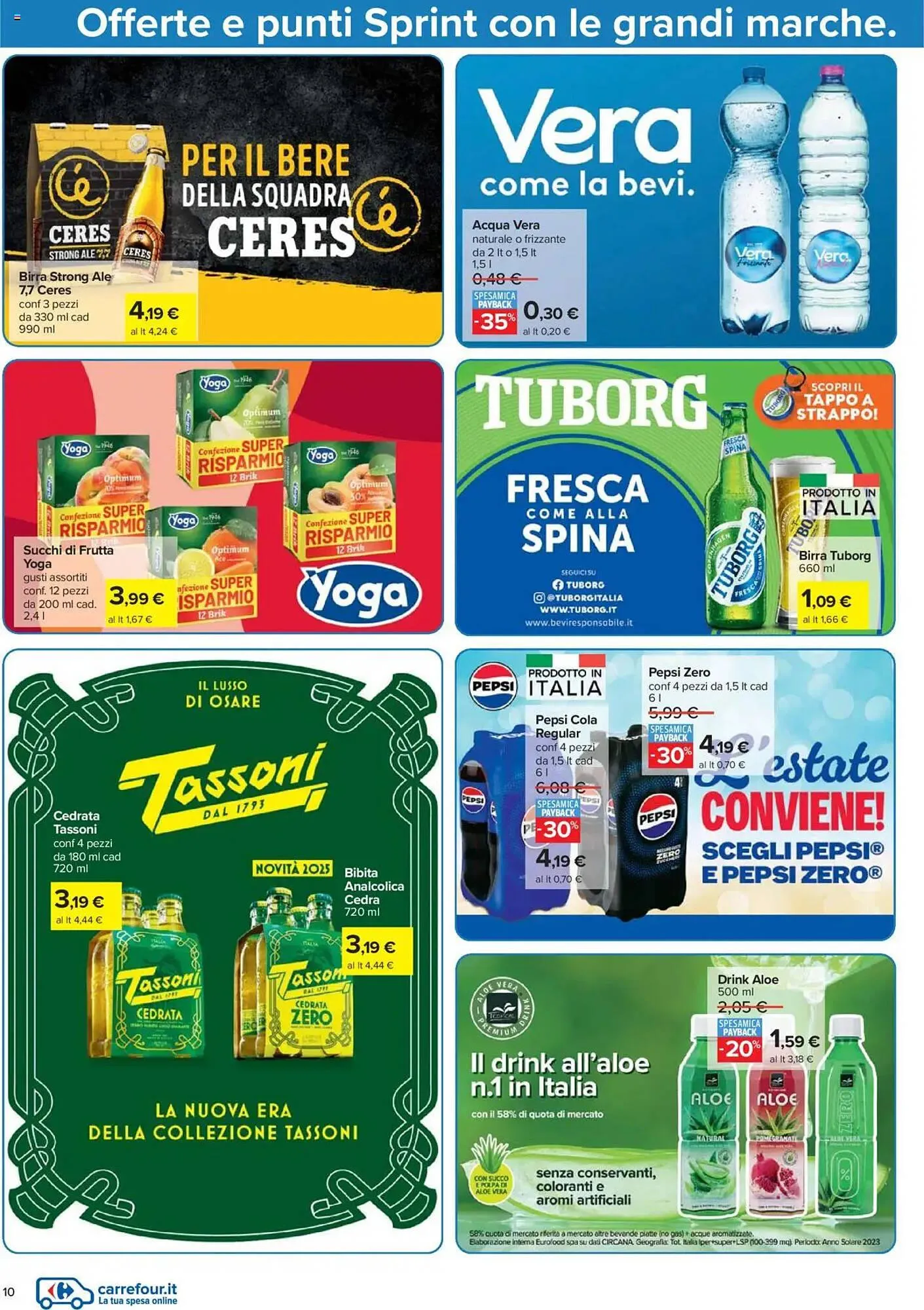 Volantino Carrefour Iper da 26 giugno a 9 luglio di 2025 - Pagina del volantino 10