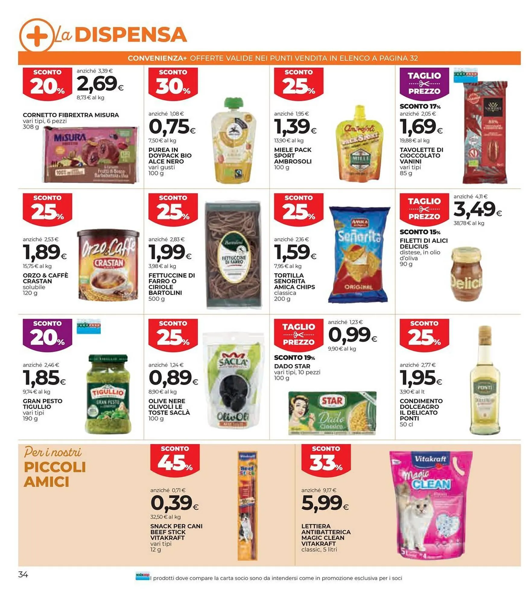 Volantino Coop da 15 gennaio a 28 gennaio di 2026 - Pagina del volantino 34