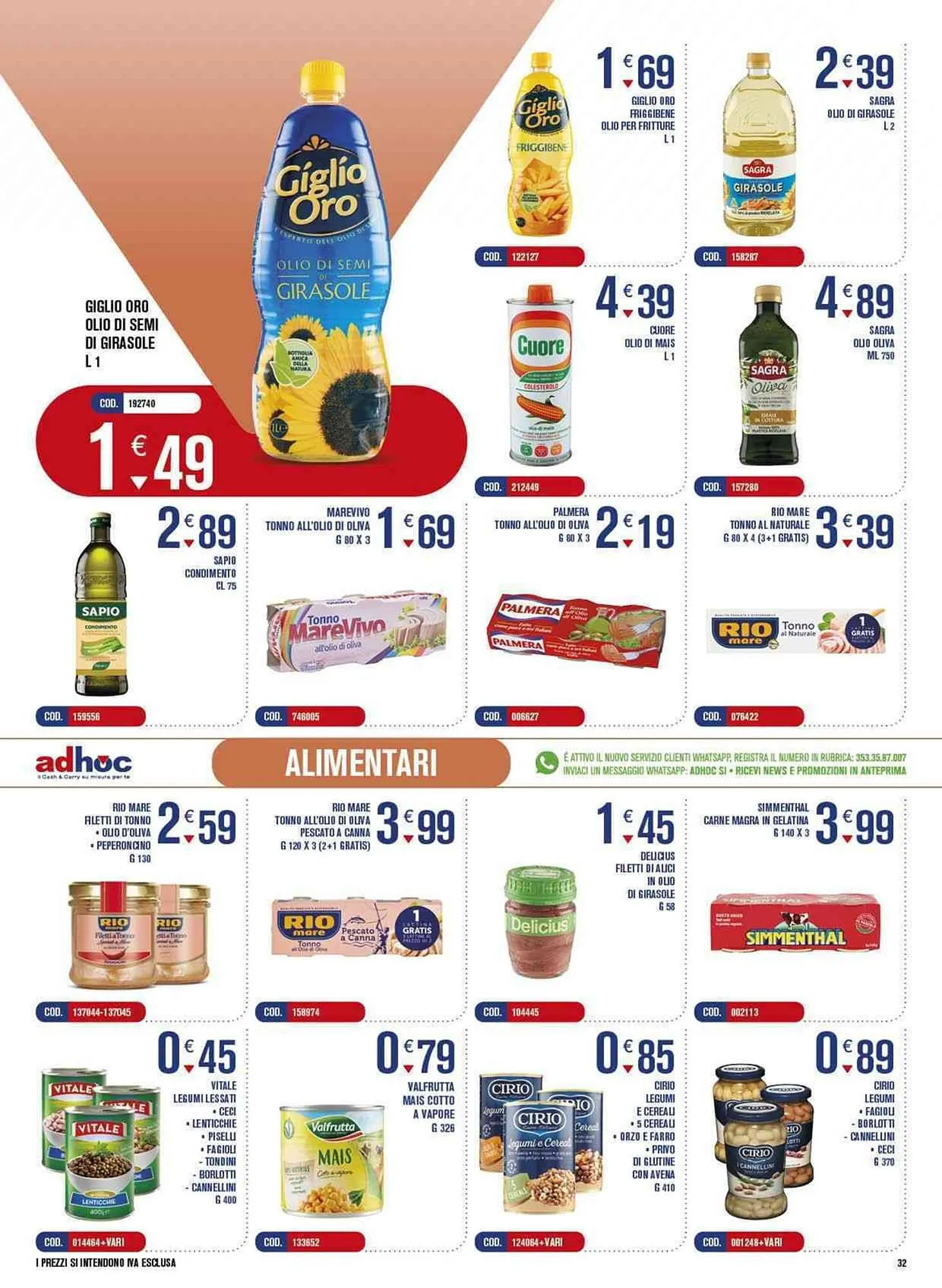 Volantino Adhoc da 27 dicembre a 7 gennaio di 2024 - Pagina del volantino 32
