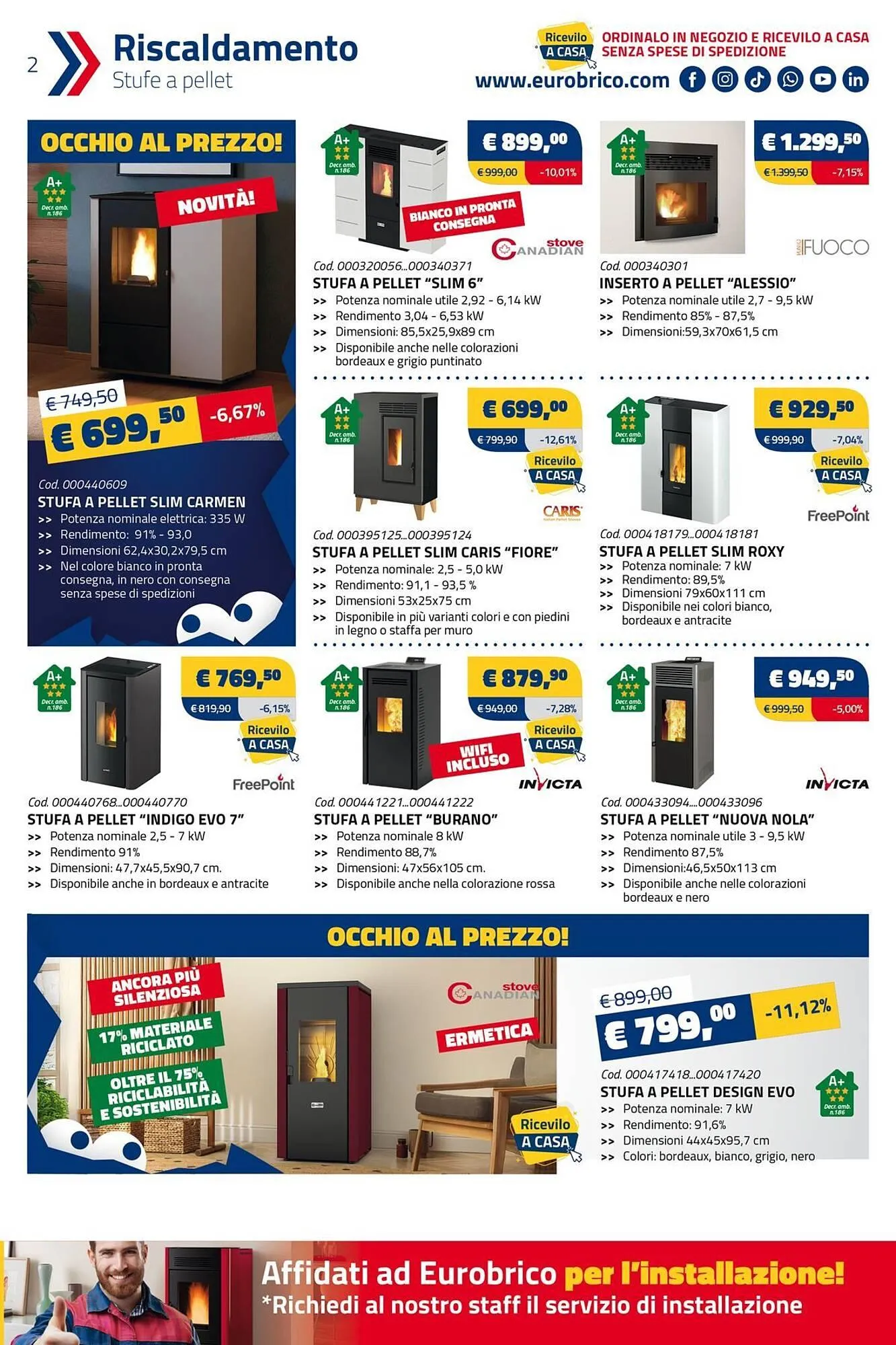 Volantino Eurobrico da 4 settembre a 2 ottobre di 2025 - Pagina del volantino 2