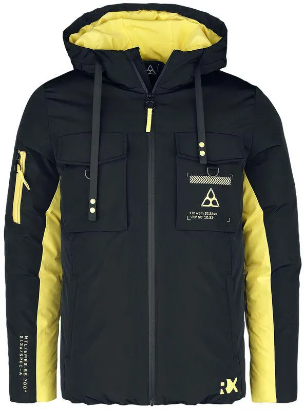 React | Giacca invernale | nero | Six Extraction