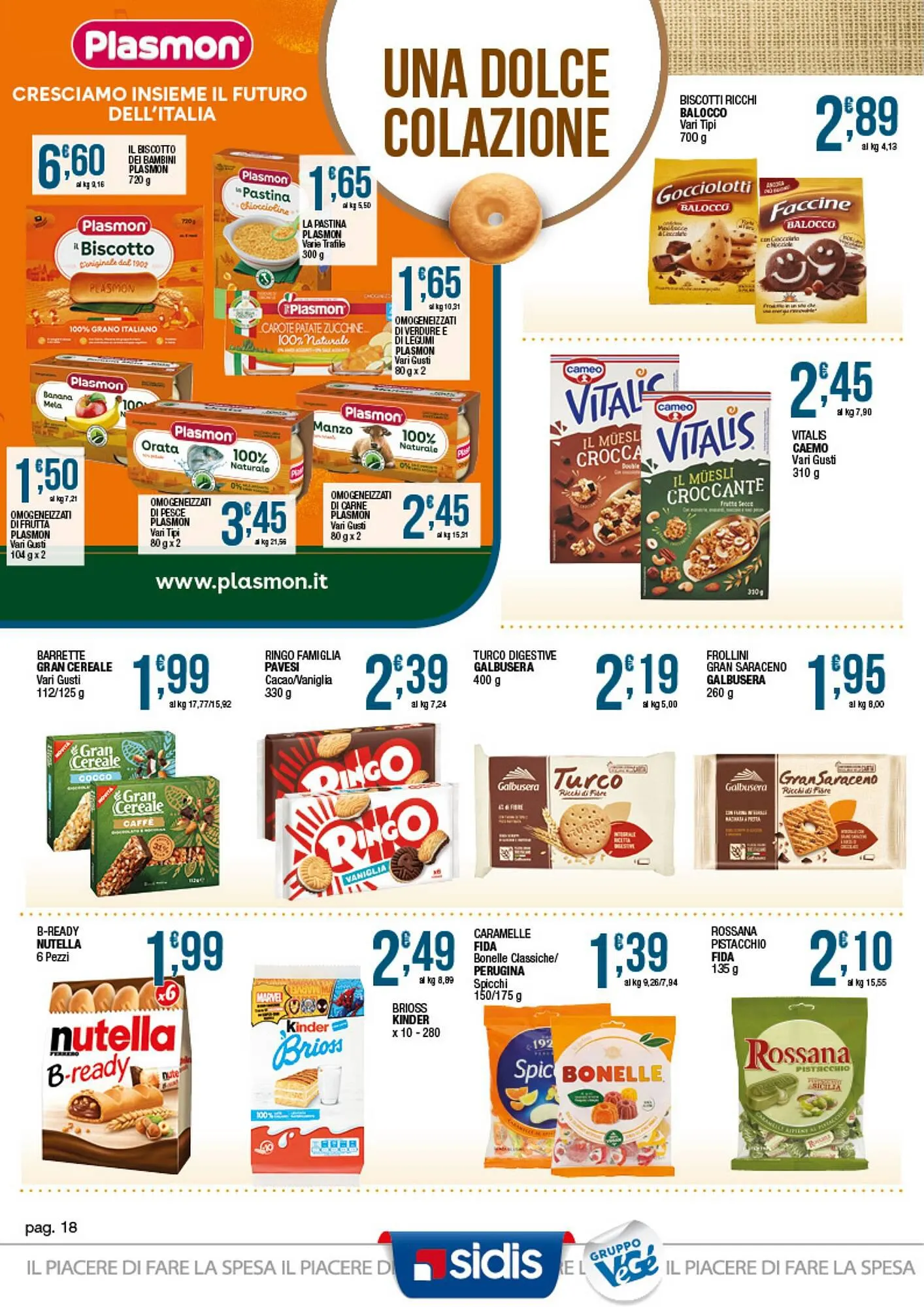 Volantino Sidis superstore da 15 aprile a 27 aprile di 2024 - Pagina del volantino 18