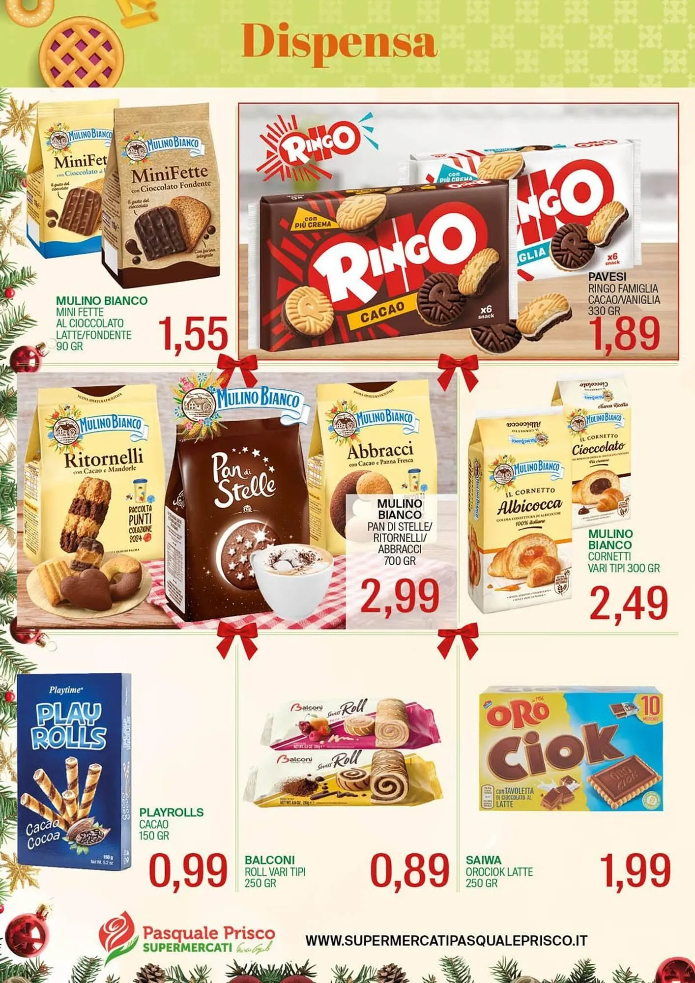 Volantino Supermercati Pasquale Prisco da 10 dicembre a 29 dicembre di 2024 - Pagina del volantino 24