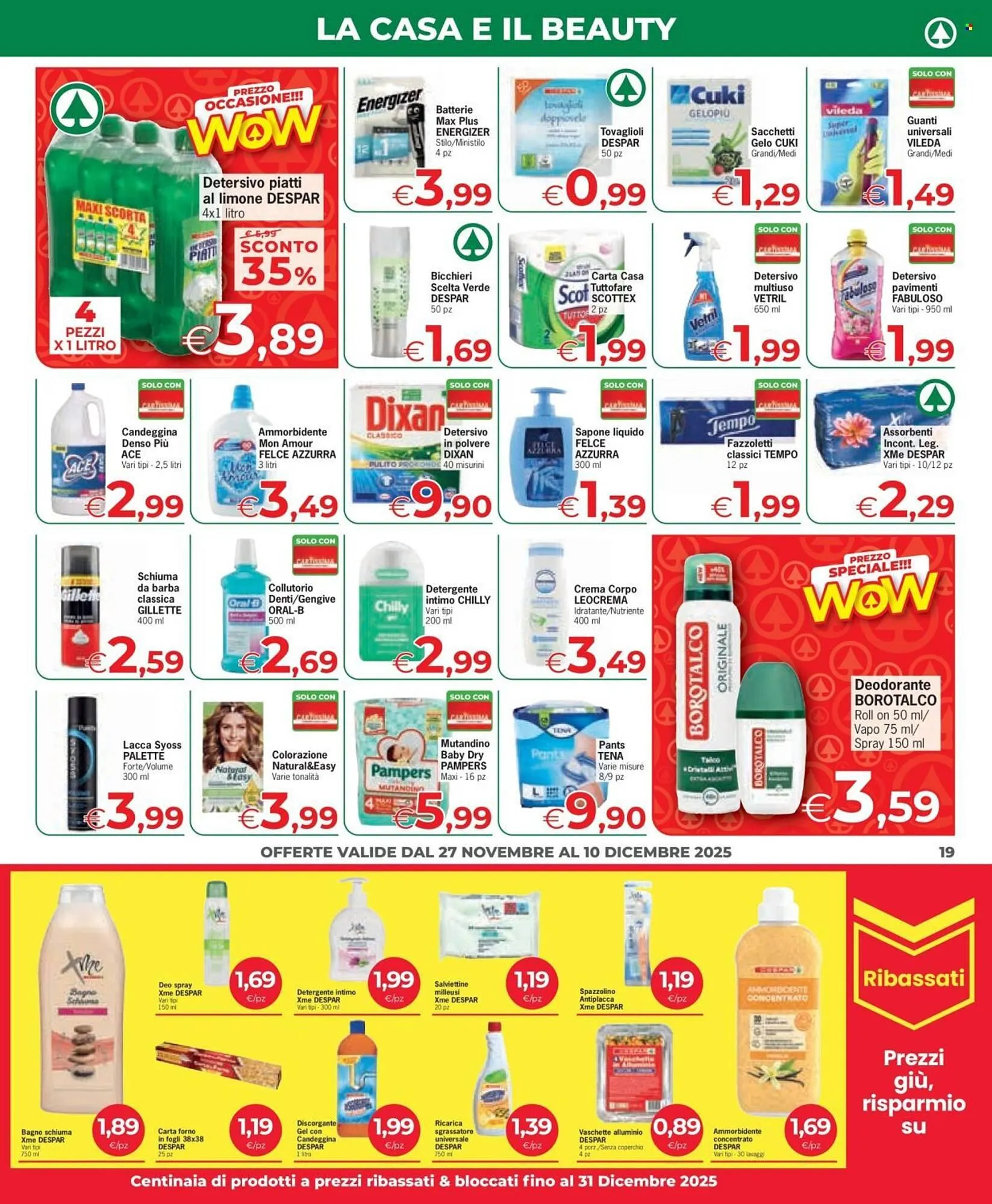 Volantino Despar da 27 novembre a 10 dicembre di 2025 - Pagina del volantino 19