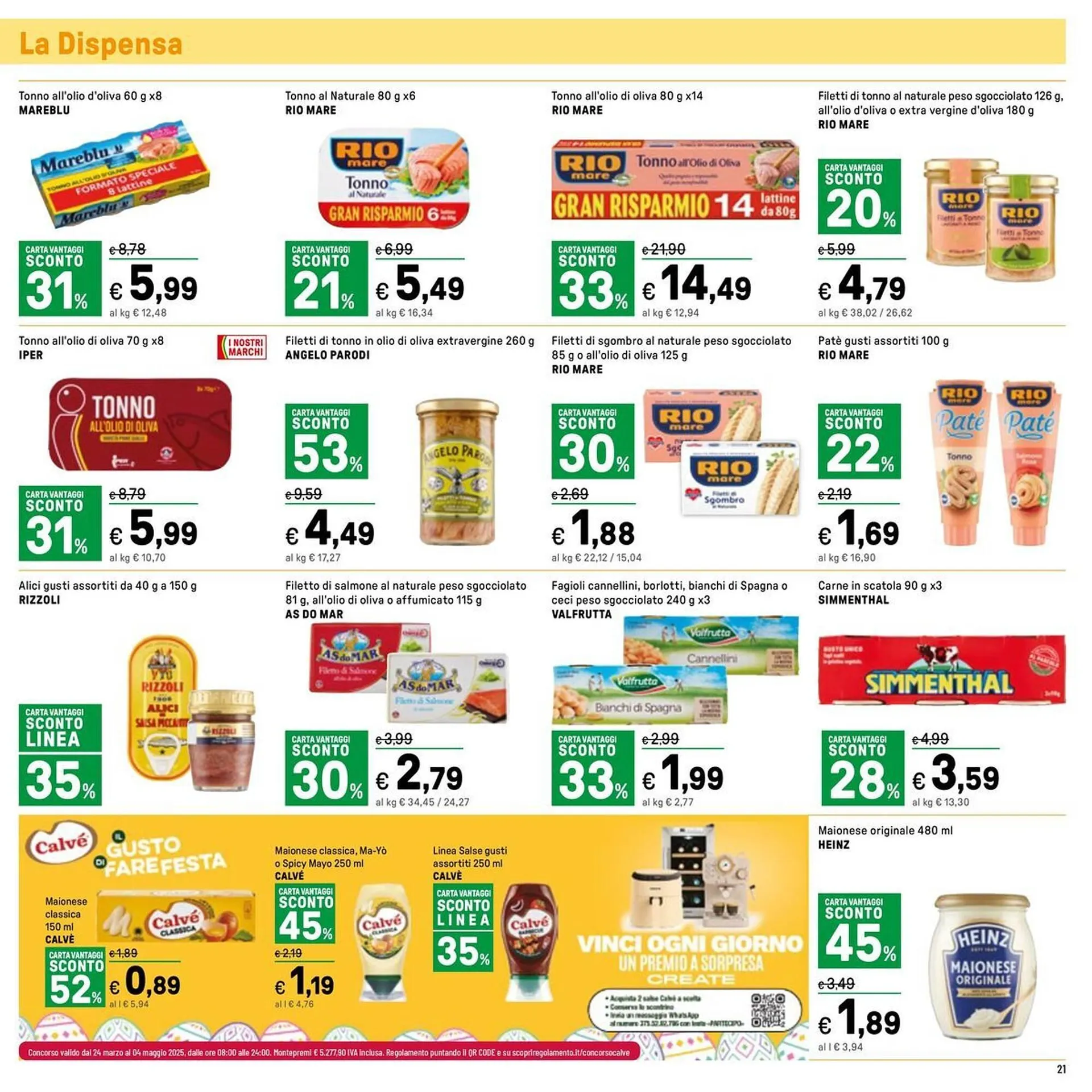 Volantino Iper La Grande da 11 aprile a 21 aprile di 2025 - Pagina del volantino 25