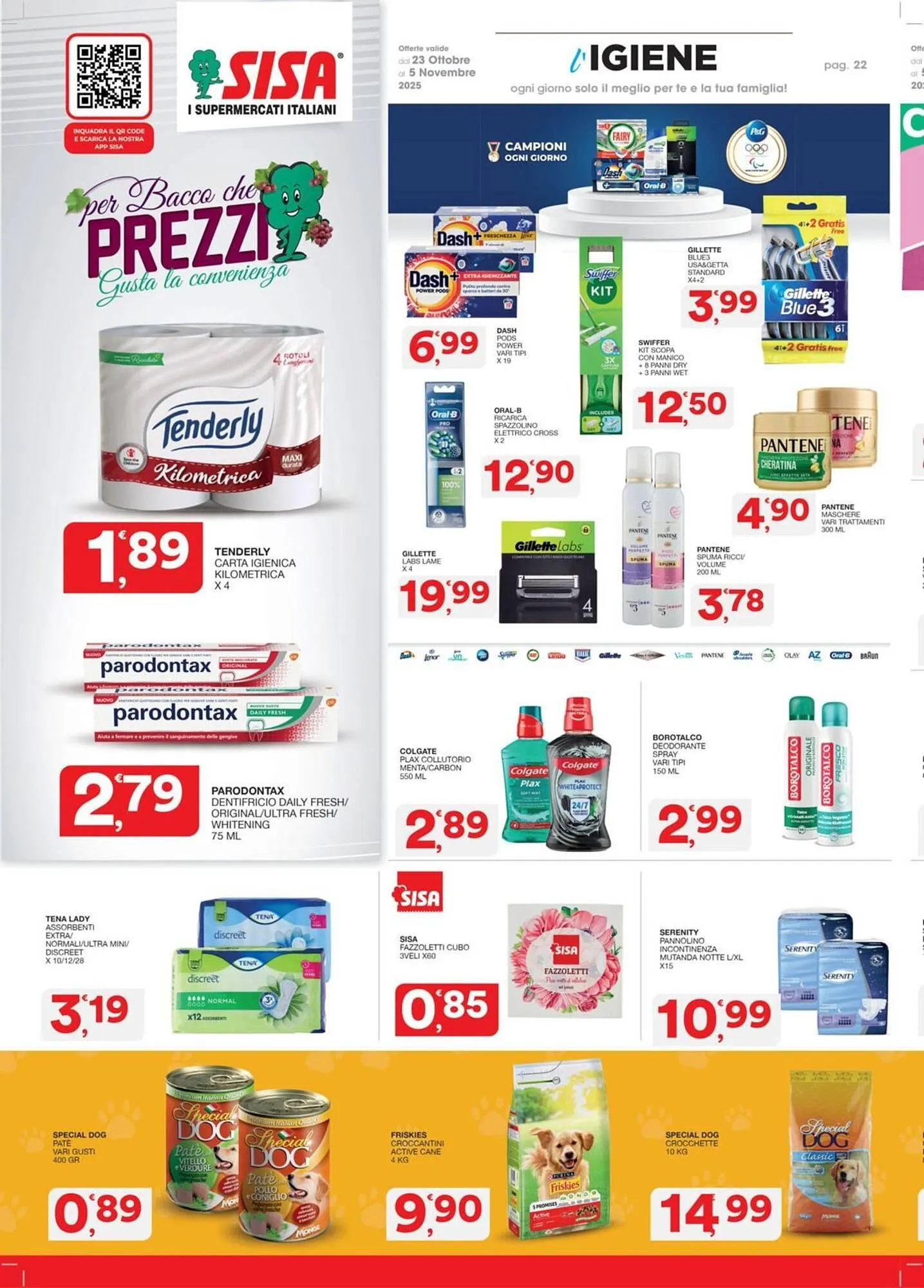 Volantino Sisa da 23 ottobre a 5 novembre di 2025 - Pagina del volantino 22