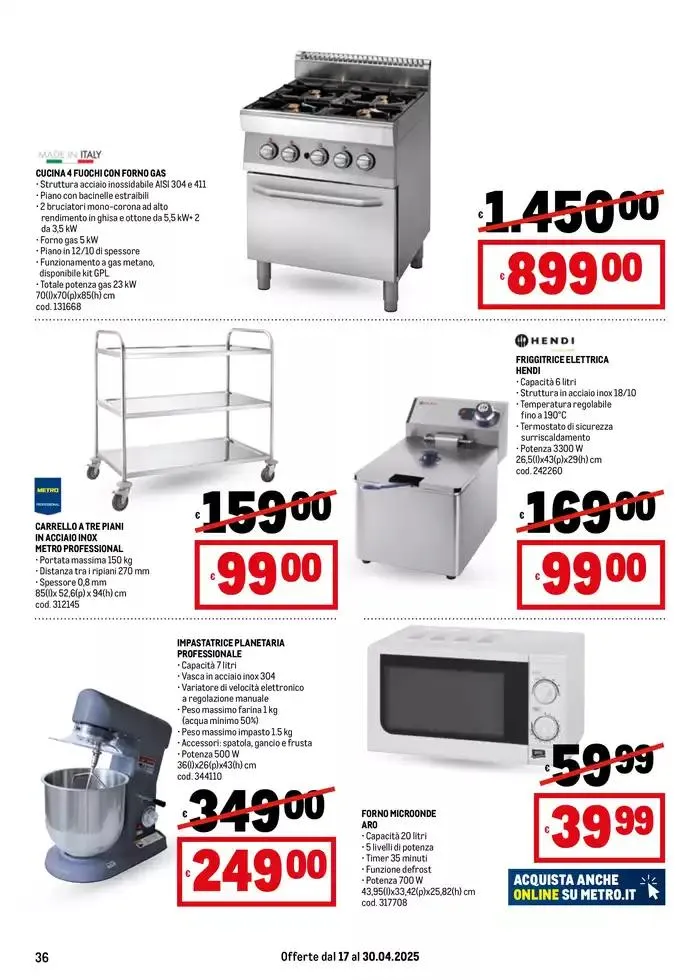 Offerte per Te -Area 1 da 22 aprile a 30 aprile di 2025 - Pagina del volantino 36