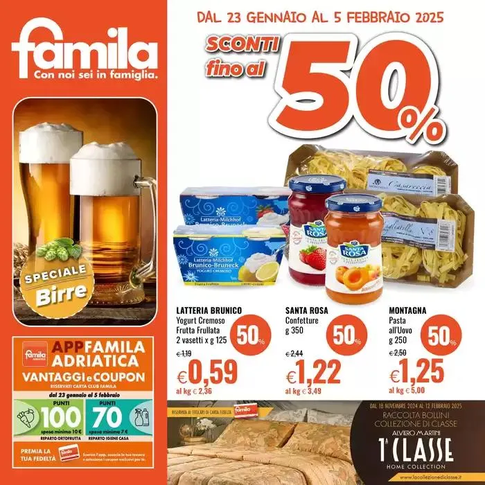 Sconti fino al 50% da 23 gennaio a 5 febbraio di 2025 - Pagina del volantino 1