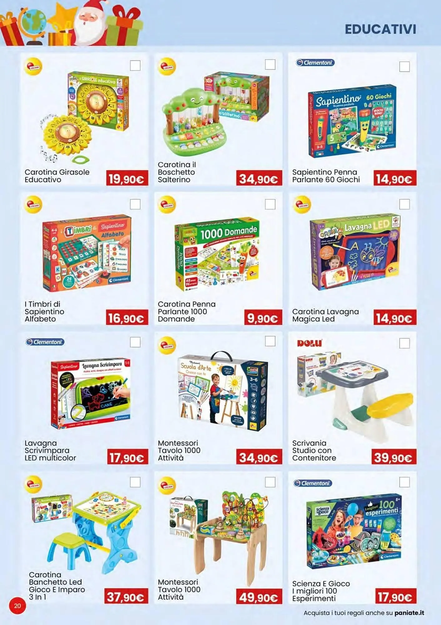 Volantino Paniate da 9 dicembre a 8 gennaio di 2026 - Pagina del volantino 20