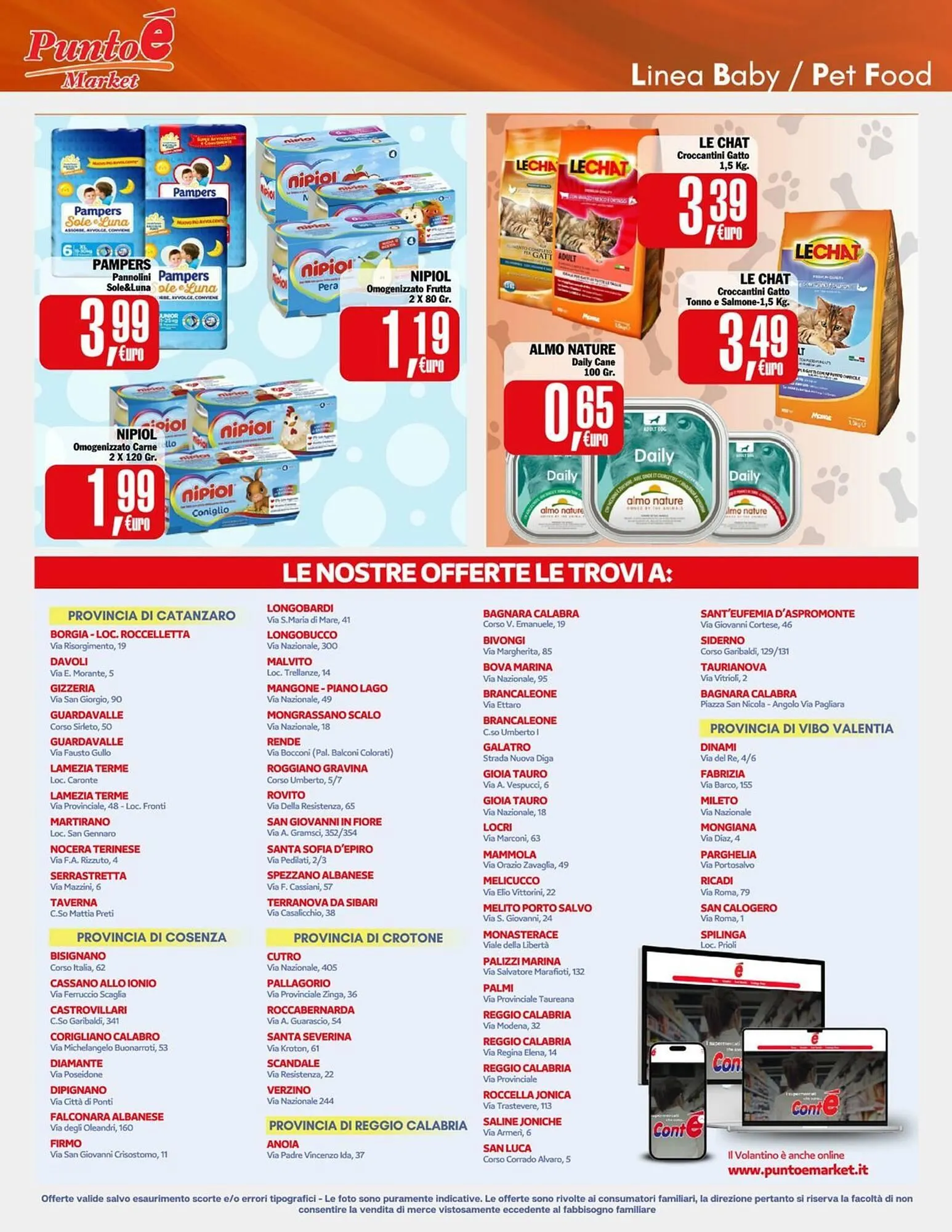 Volantino Punto é market da 29 aprile a 12 maggio di 2024 - Pagina del volantino 8