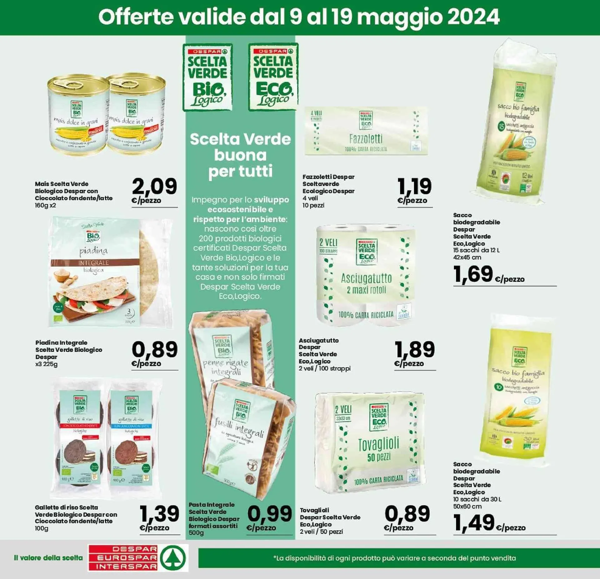 Volantino Despar da 9 maggio a 19 maggio di 2024 - Pagina del volantino 20