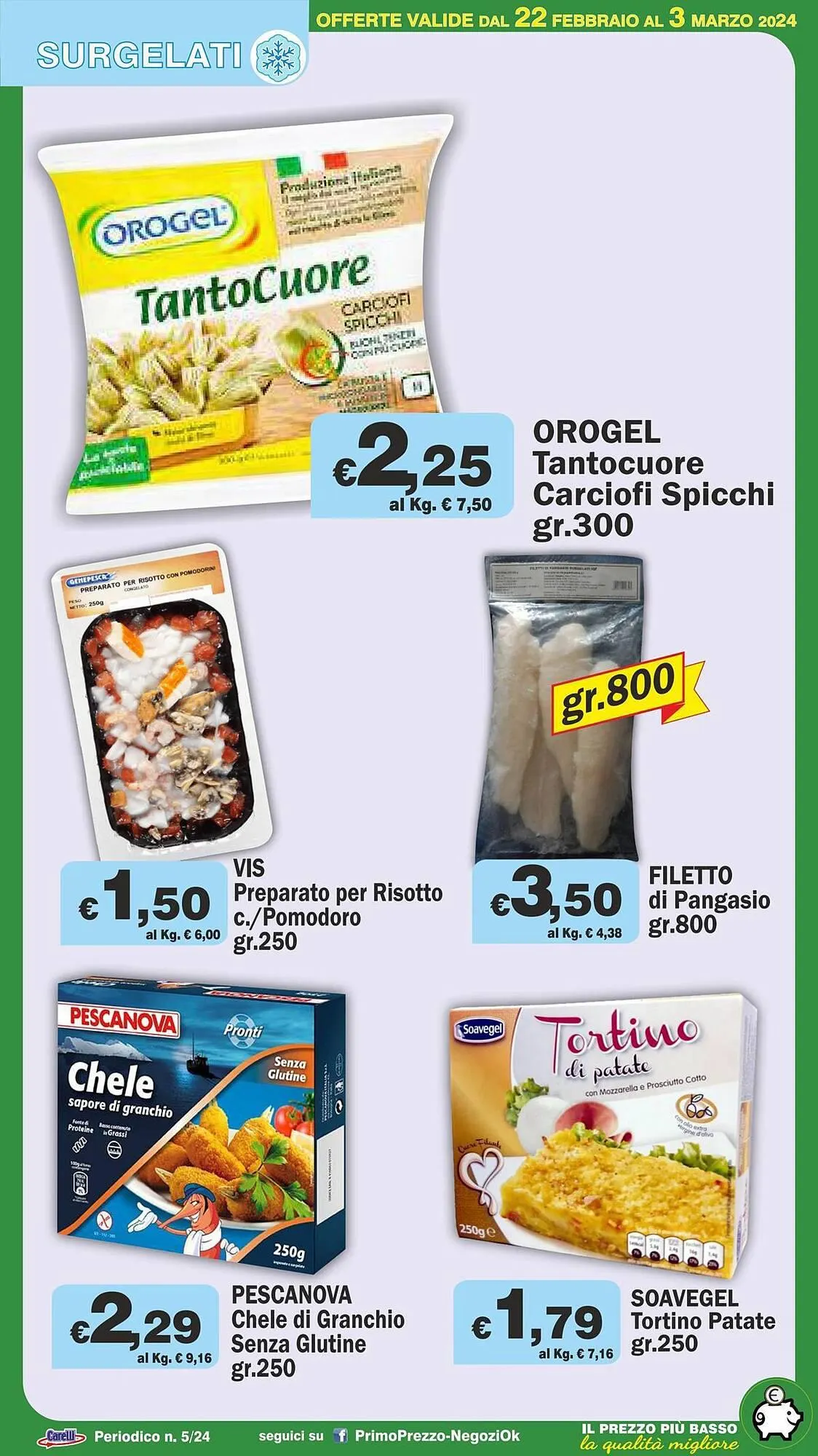 Volantino Primo Prezzo da 22 febbraio a 3 marzo di 2024 - Pagina del volantino 33