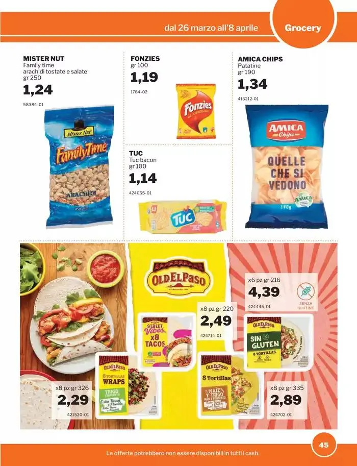 Food&Beverage da 26 marzo a 8 aprile di 2025 - Pagina del volantino 45