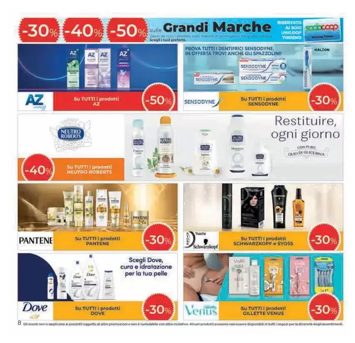 Grandi marche da 8 maggio a 21 maggio di 2025 - Pagina del volantino 8