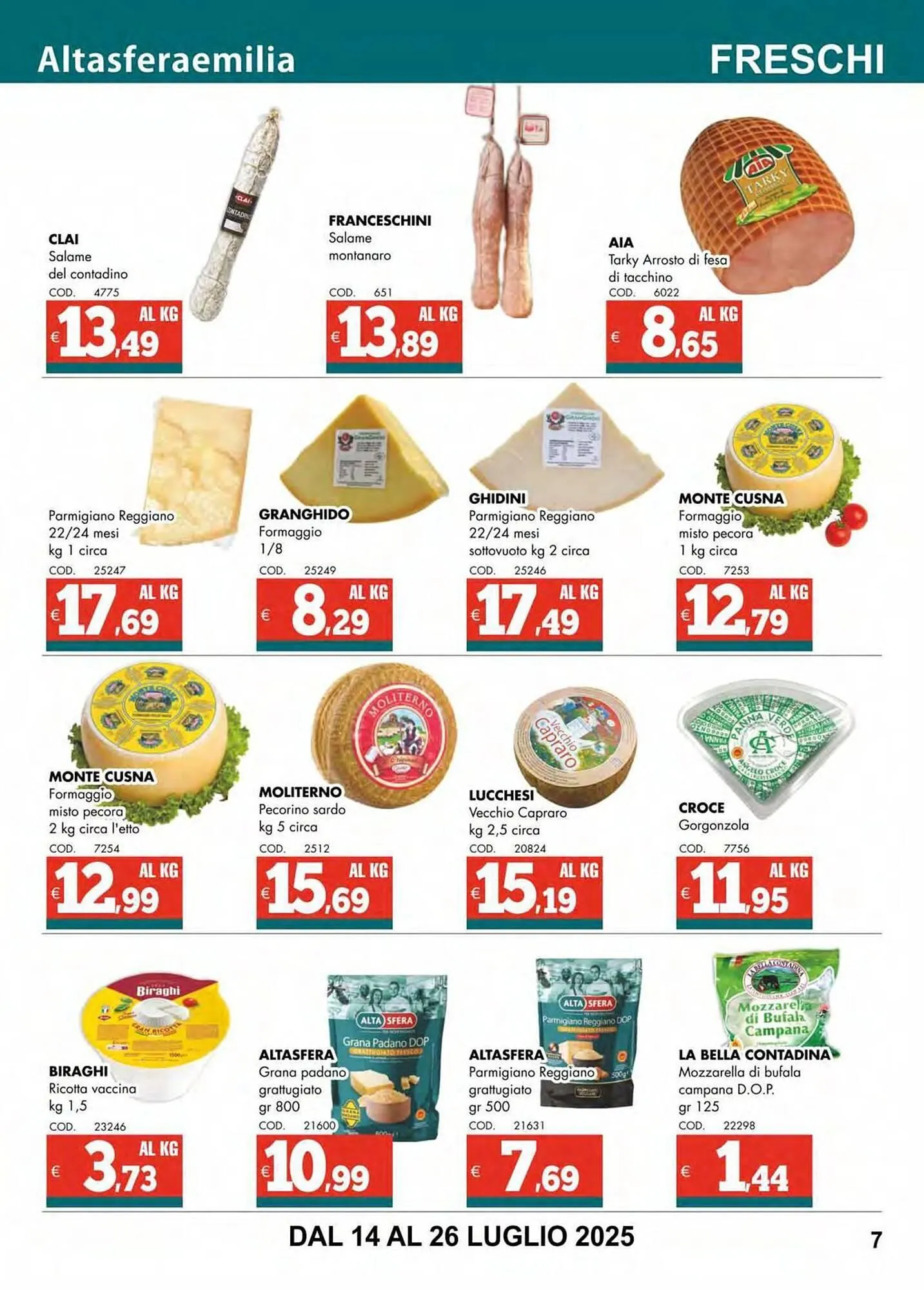 Volantino Altasfera da 14 luglio a 26 luglio di 2025 - Pagina del volantino 7