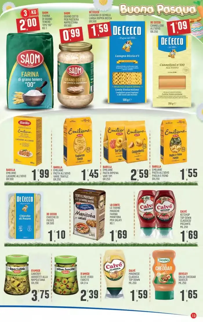 Buona Pasqua da 7 aprile a 19 aprile di 2025 - Pagina del volantino 13