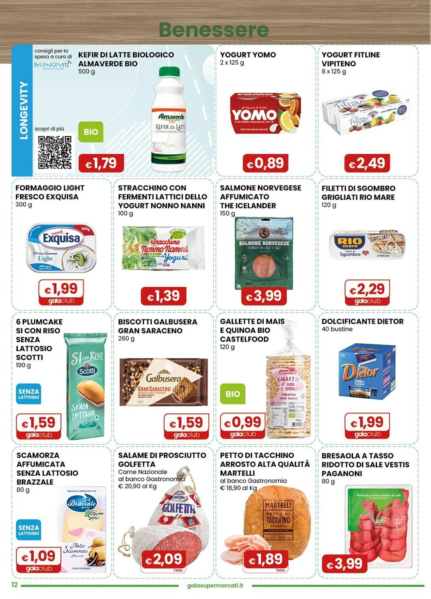 Volantino Gala Supermercati da 11 marzo a 24 marzo di 2026 - Pagina del volantino 12