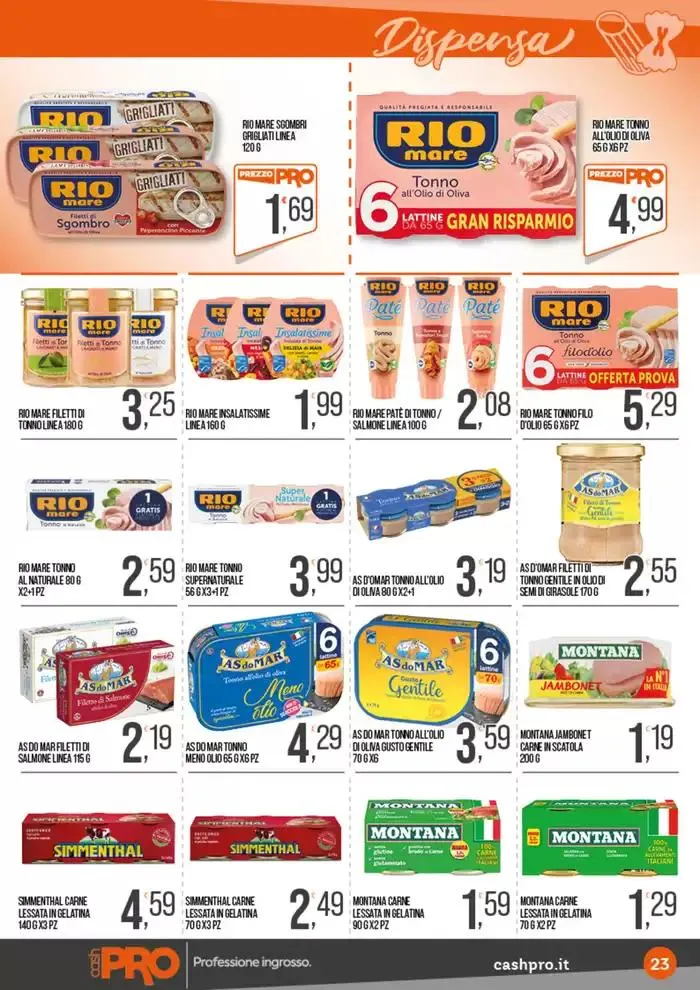 Da noi ogni dettaglio fa la differenza! da 12 maggio a 25 maggio di 2025 - Pagina del volantino 23