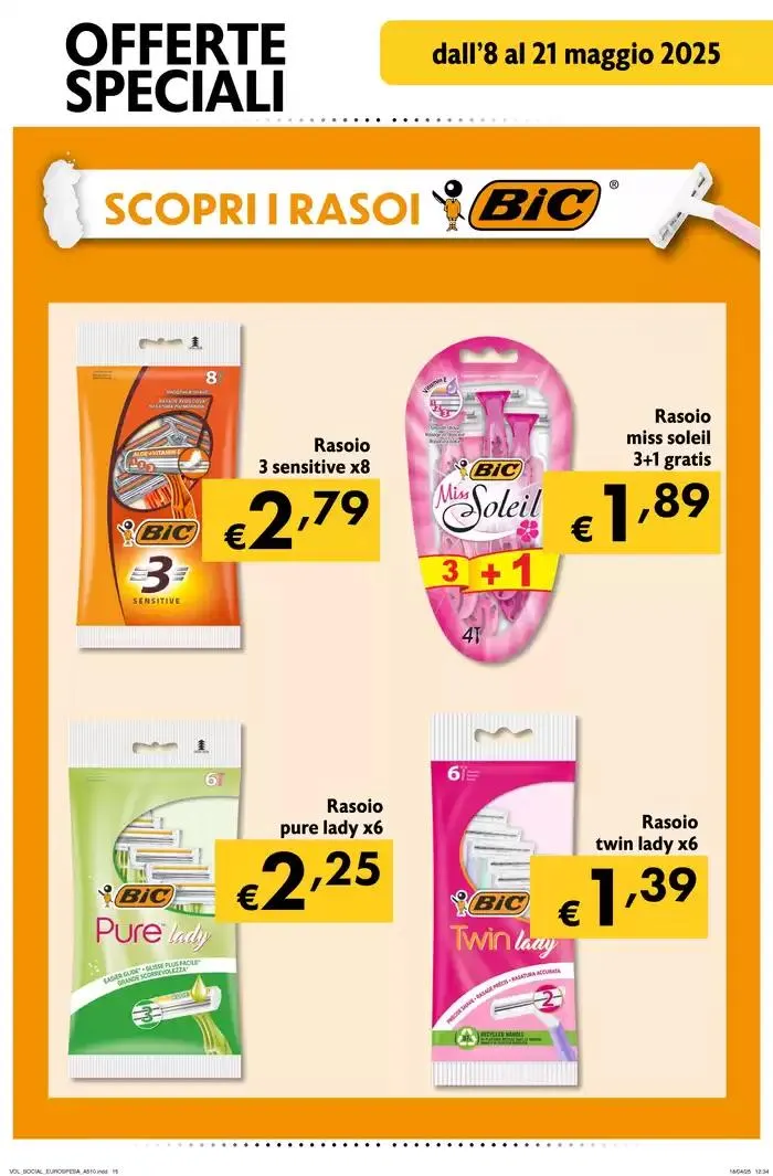 Offerte Speciali da 8 maggio a 21 maggio di 2025 - Pagina del volantino 15