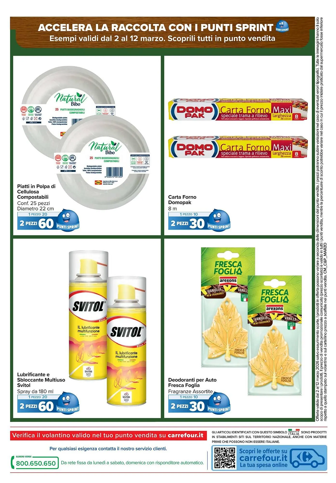 Volantino Carrefour Market da 2 marzo a 12 marzo di 2026 - Pagina del volantino 18