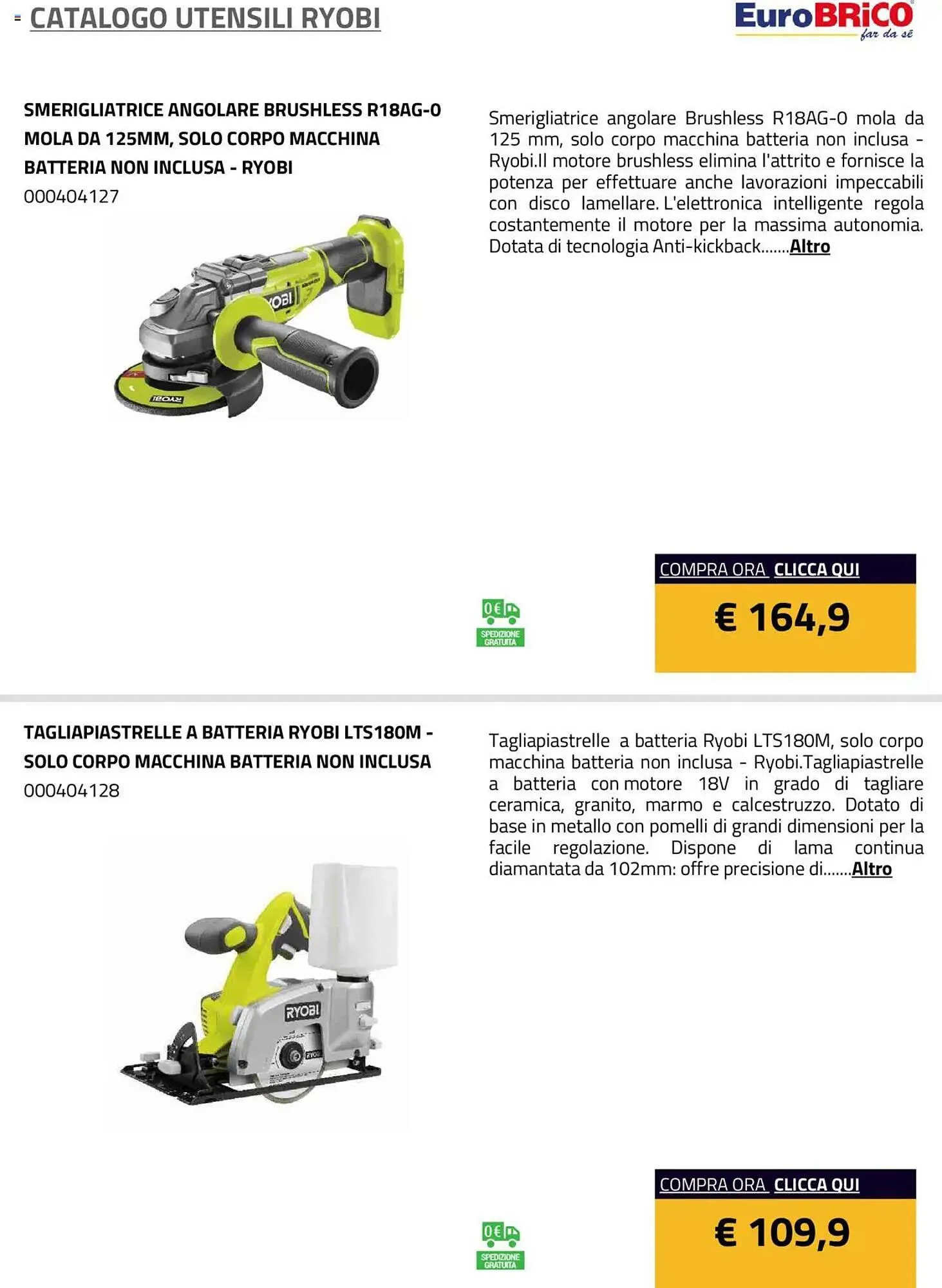 Volantino Eurobrico da 23 luglio a 31 dicembre di 2025 - Pagina del volantino 40