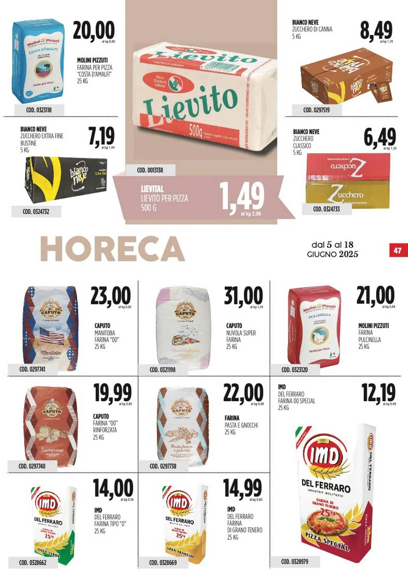 Volantino Carico Cash & Carry da 5 giugno a 18 giugno di 2025 - Pagina del volantino 47