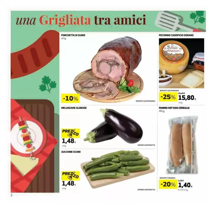 Una Grigliata tra amici da 22 aprile a 7 maggio di 2025 - Pagina del volantino 2