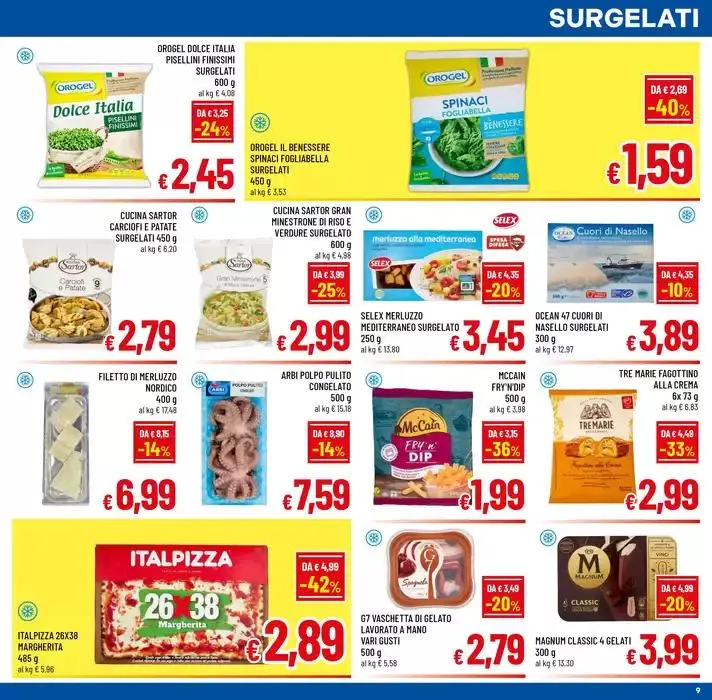 SUPER OFFERTE da 19 marzo a 29 marzo di 2025 - Pagina del volantino 9
