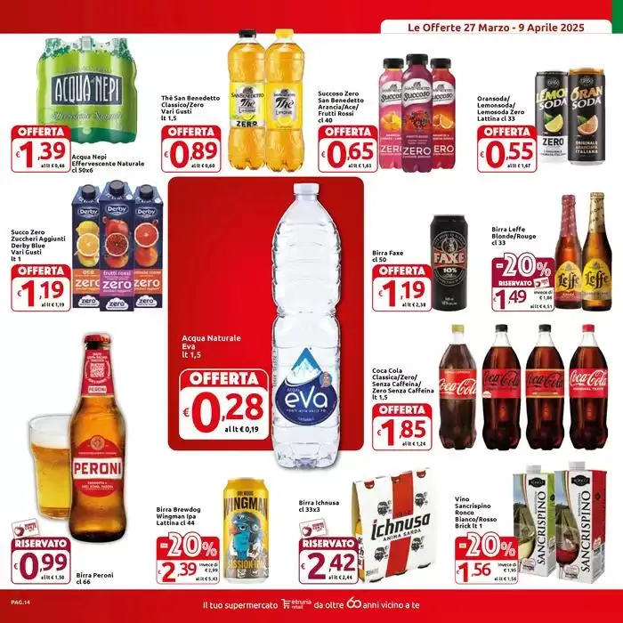 Offerte imperdibili da 27 marzo a 9 aprile di 2025 - Pagina del volantino 14