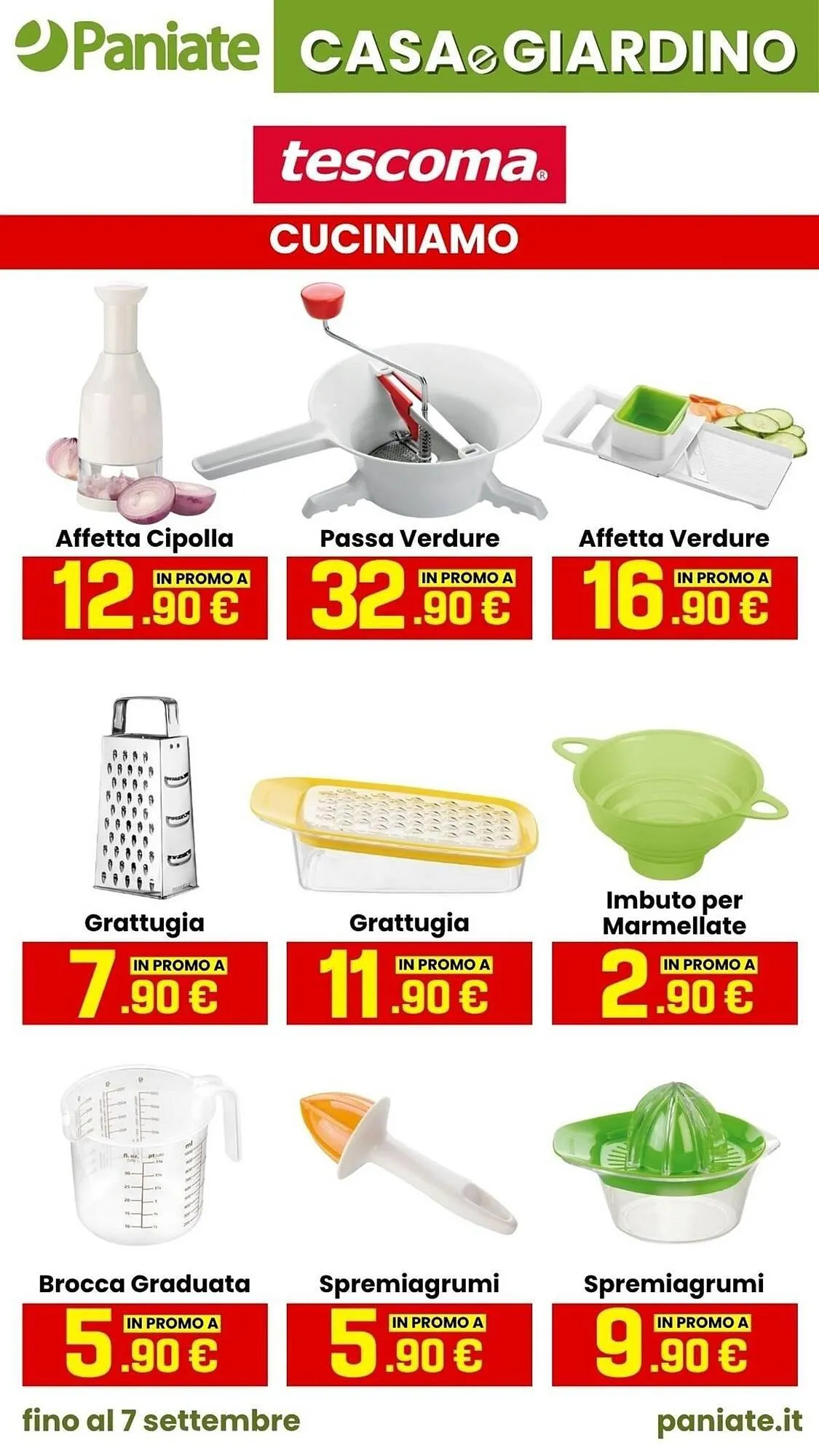 Volantino Paniate da 19 luglio a 7 settembre di 2025 - Pagina del volantino 19