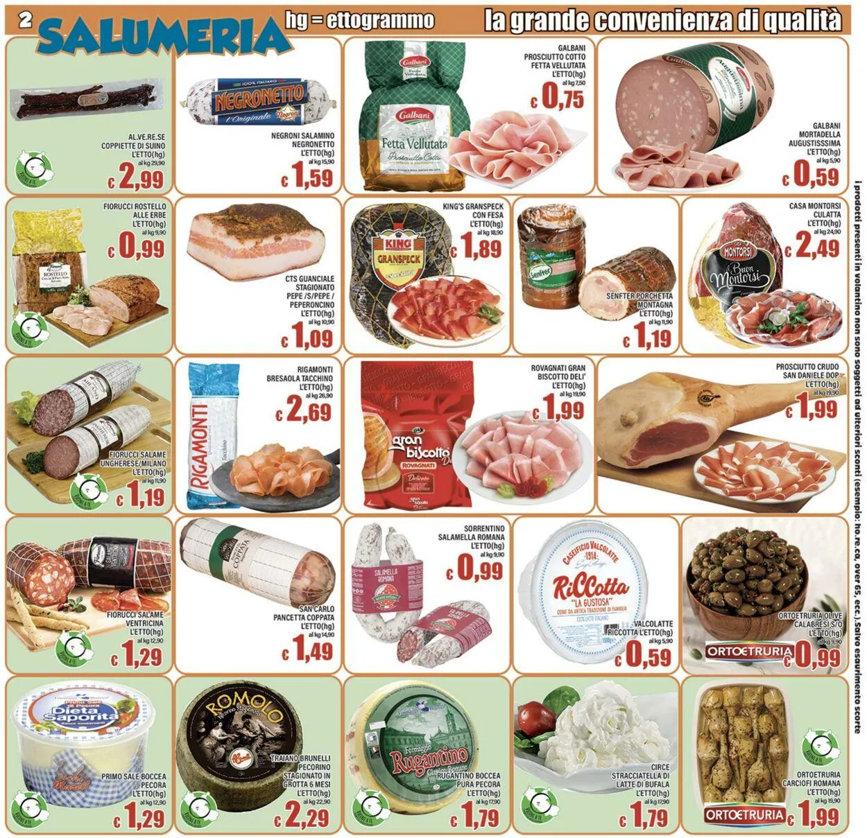 Top Supermercati Volantino attuale da 9 ottobre a 23 ottobre di 2025 - Pagina del volantino 2