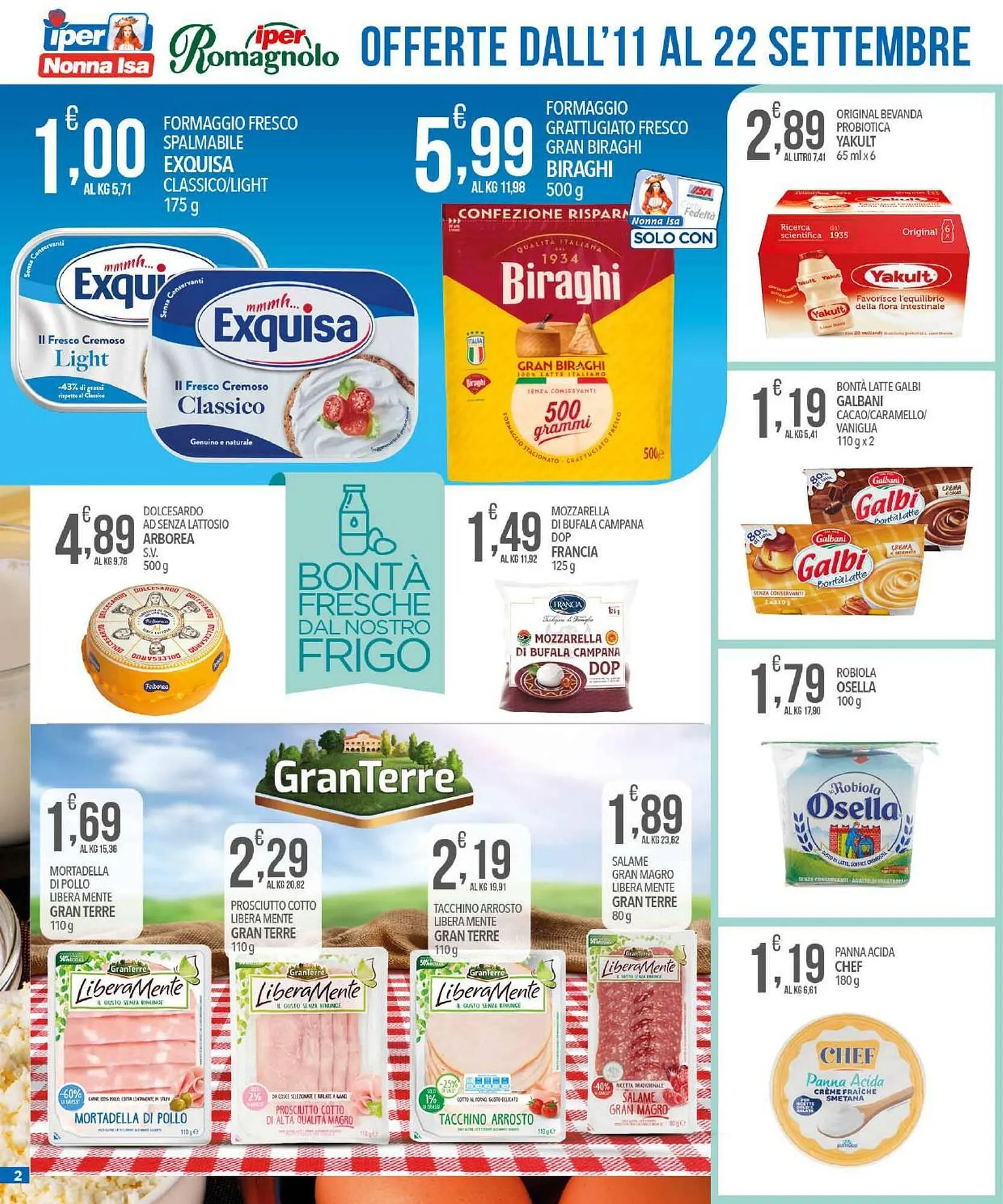 Volantino Iper Romagnolo da 11 settembre a 22 settembre di 2024 - Pagina del volantino 2