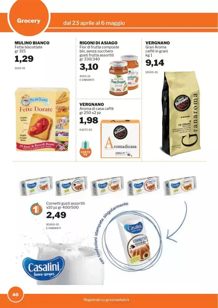 Volantino Food&Beverage da 23 aprile a 6 maggio di 2025 - Pagina del volantino 40