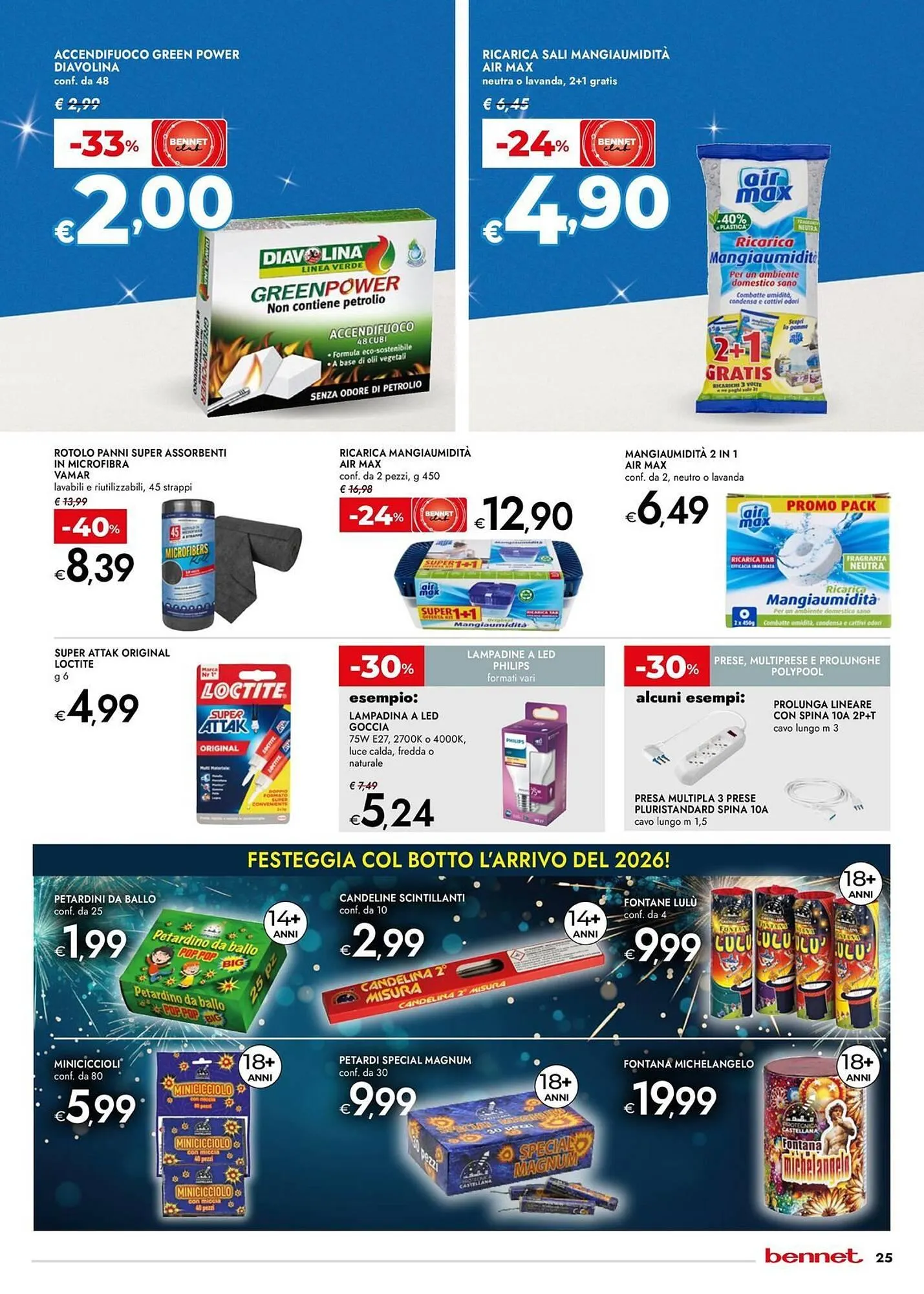 Volantino Bennet da 27 dicembre a 7 gennaio di 2026 - Pagina del volantino 25
