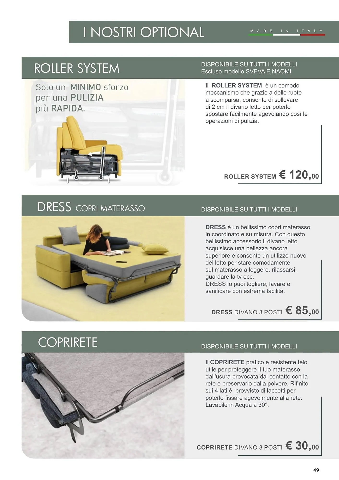 Volantino Outlet Divani da 15 ottobre a 31 dicembre di 2024 - Pagina del volantino 49