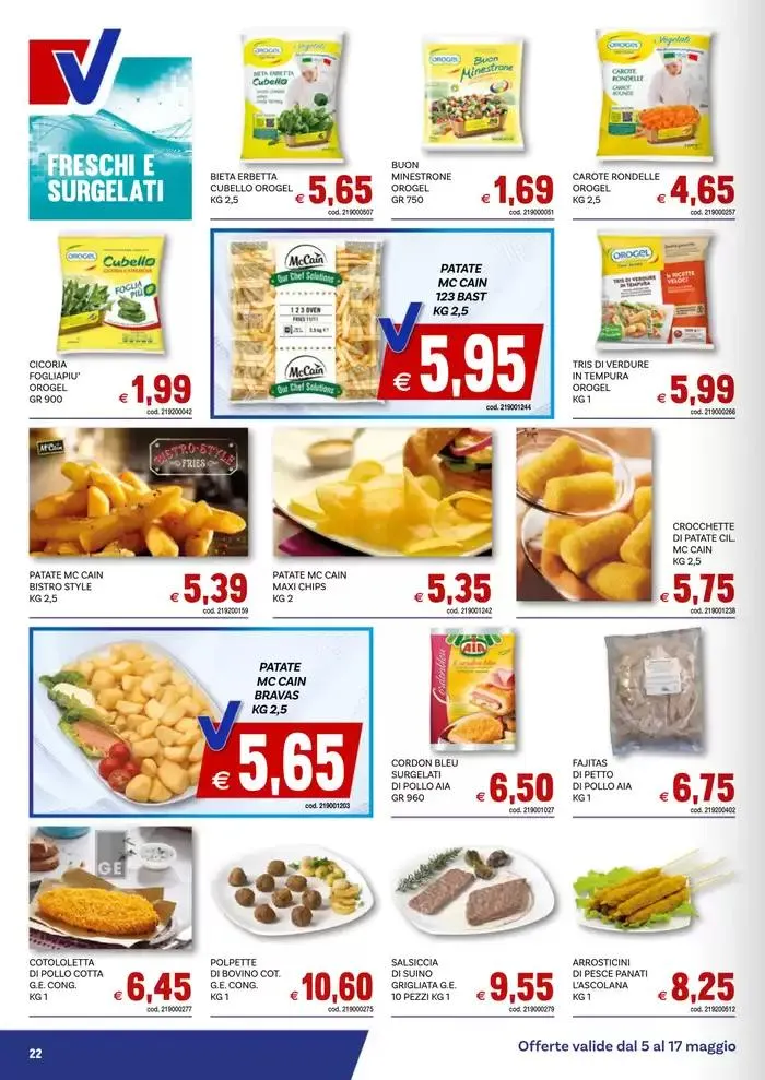 Guida alle offerte da 5 maggio a 17 maggio di 2025 - Pagina del volantino 22
