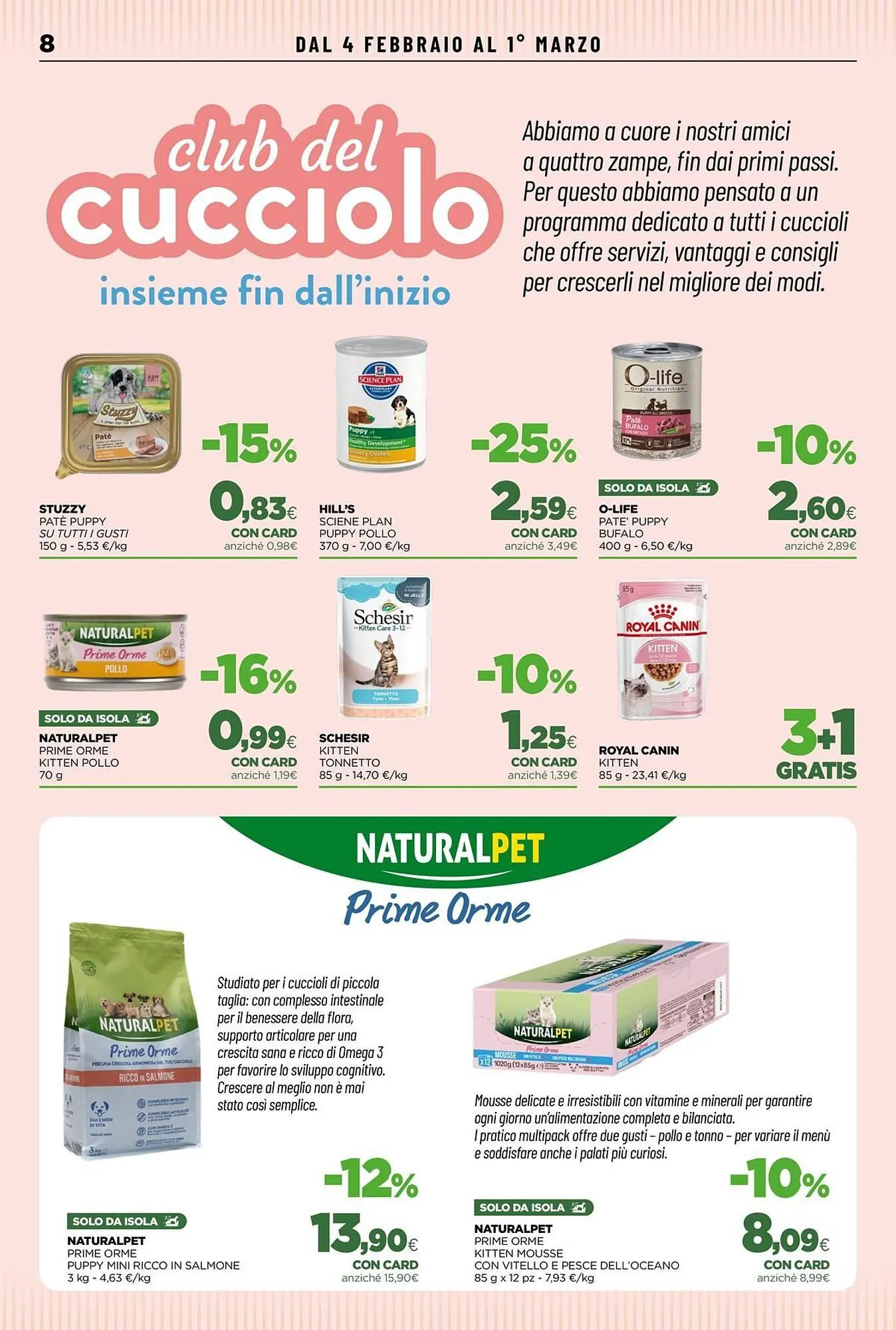 Volantino L´Isola dei Tesori da 4 febbraio a 1 marzo di 2026 - Pagina del volantino 8