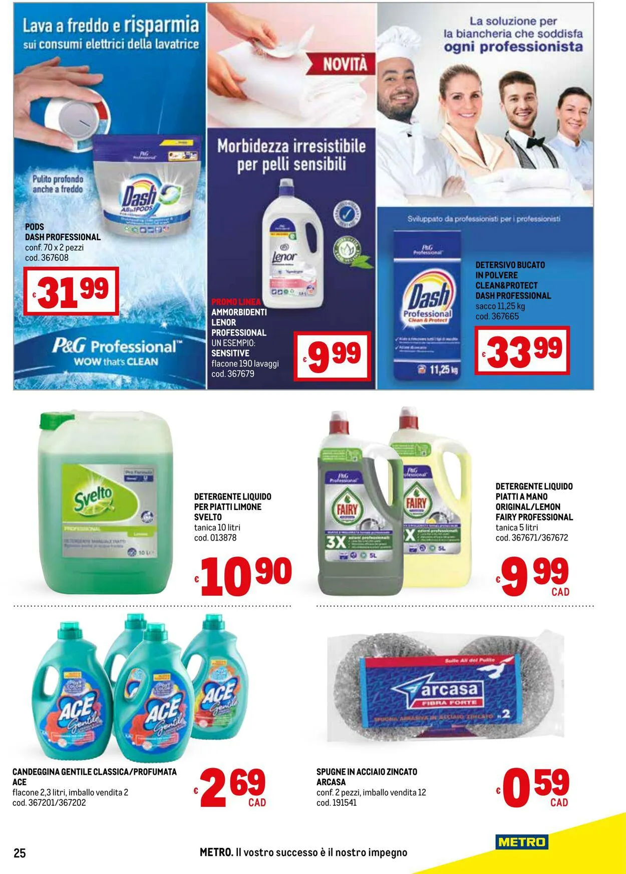 Metro Volantino attuale da 28 settembre a 11 ottobre di 2023 - Pagina del volantino 25