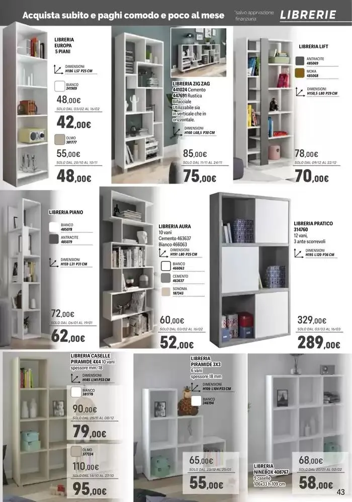 Catalogo mobile 2025 da 3 ottobre a 30 aprile di 2025 - Pagina del volantino 37