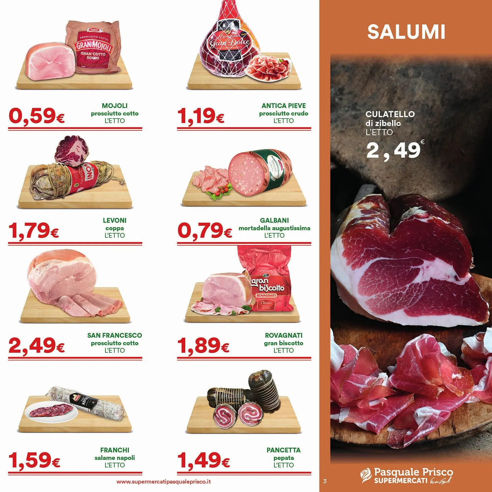 Volantino Supermercati Pasquale Prisco da 21 ottobre a 3 novembre di 2025 - Pagina del volantino 3