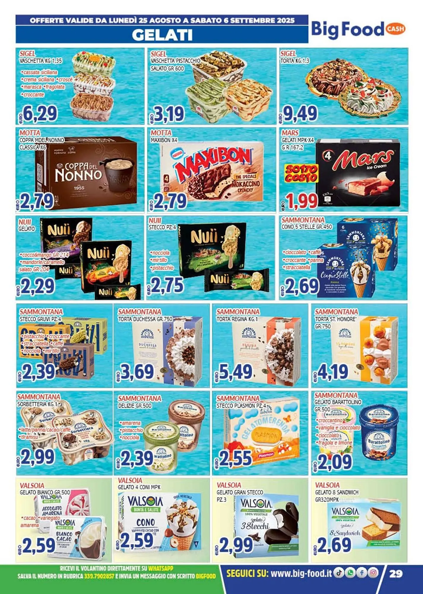 Volantino Big Food da 25 agosto a 6 settembre di 2025 - Pagina del volantino 29