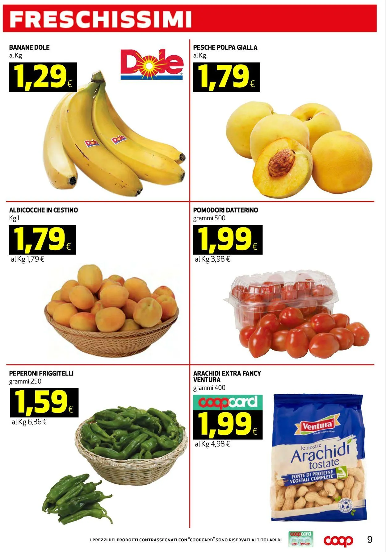Coop Volantino attuale da 3 giugno a 11 giugno di 2025 - Pagina del volantino 9