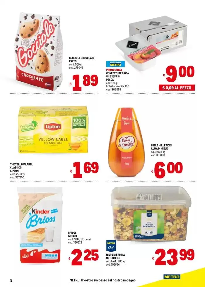 Offerte per te -Area 4 da 7 aprile a 16 aprile di 2025 - Pagina del volantino 9