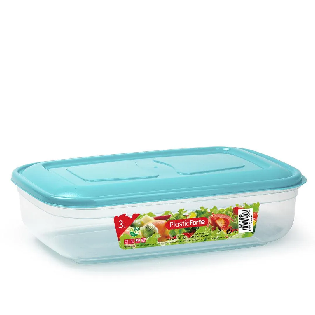 PlasticForte® - Fridge Container 3000ml