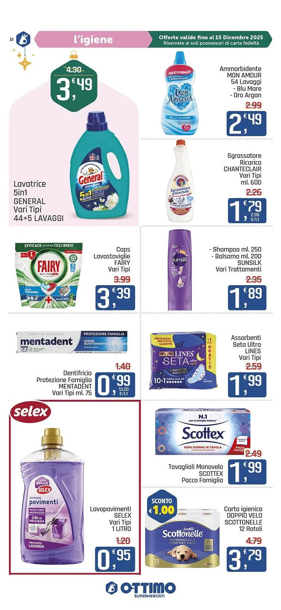 Volantino Ottimo Market da 3 dicembre a 15 dicembre di 2025 - Pagina del volantino 15