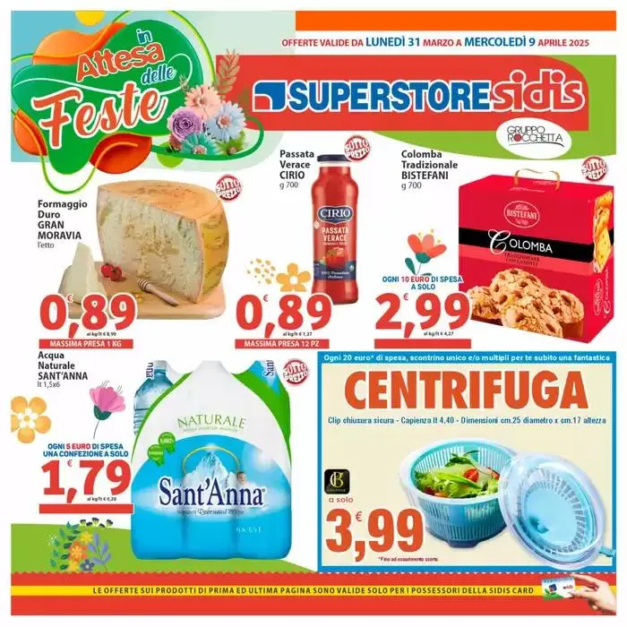 In attesa delle feste da 31 marzo a 9 aprile di 2025 - Pagina del volantino 1