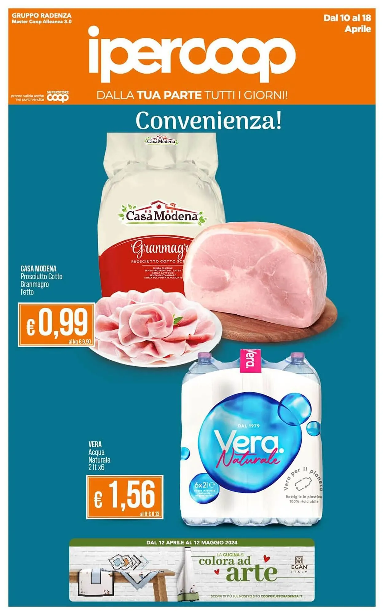 Volantino Ipercoop da 12 aprile a 18 aprile di 2024 - Pagina del volantino 1