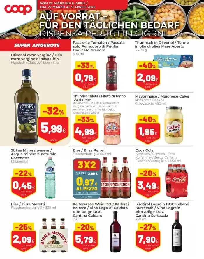 Angebote offferte da 27 marzo a 9 aprile di 2025 - Pagina del volantino 6