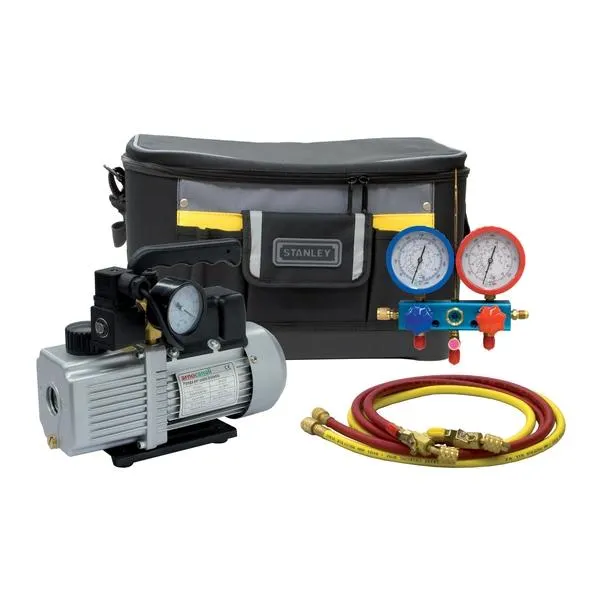 Kit attrezzatura per climatizzatori vuoto e manutenzione pressione e temperatura